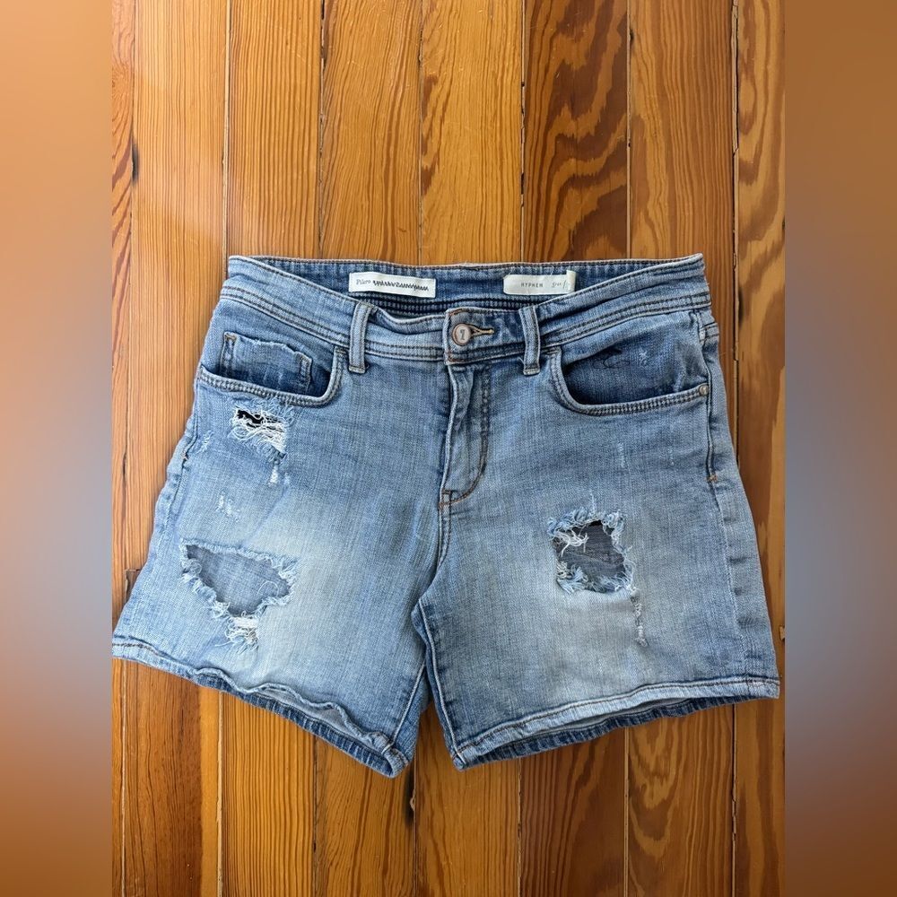 Anthropologie Pilcro Hyphen Denim Shorts